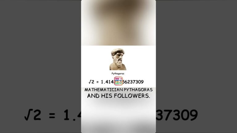 The First Irrational Number – Square Root of 2 Explained