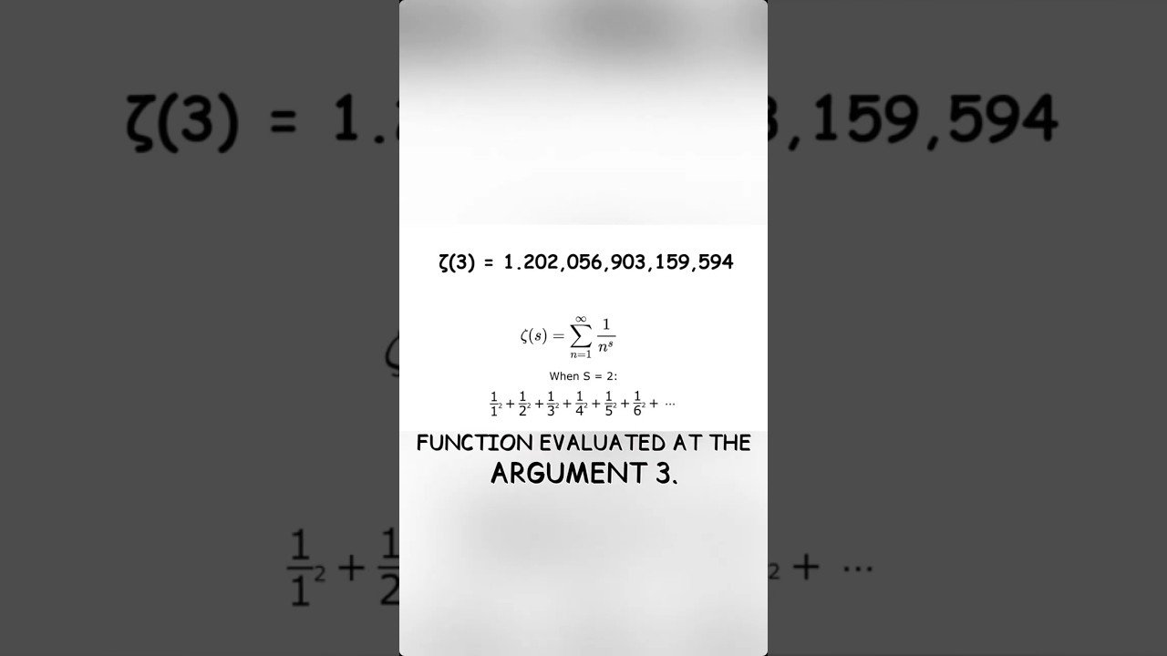 the Irrational Apéry’s Constant Explained