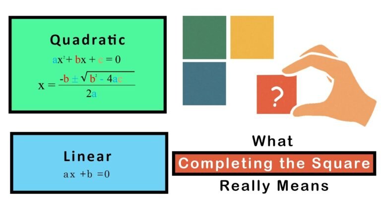 Every Method to Complete the Square Explained