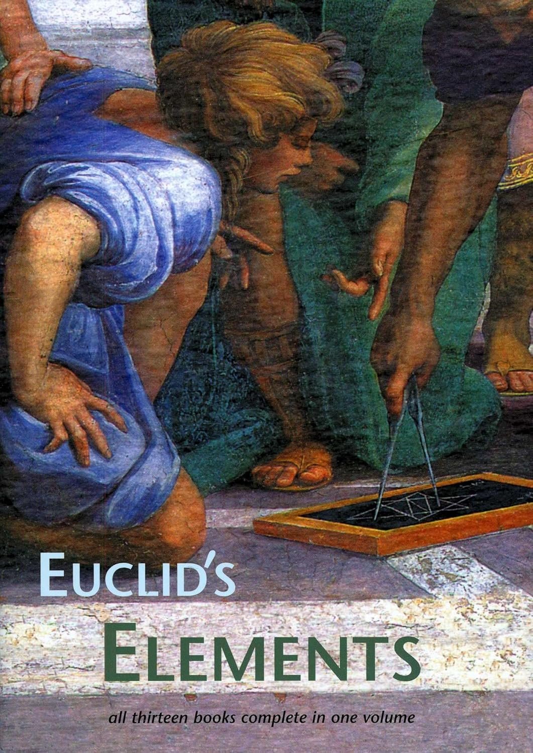 Euclid's Elements Green Lion Press edition book cover