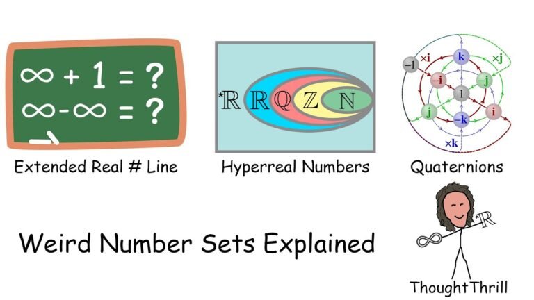 Every Weird Number Set Explained