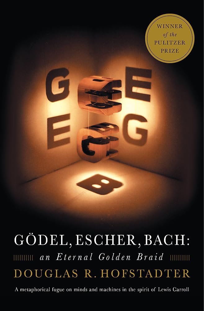 Godel Escher Bach by Douglas Hofstadter book cover