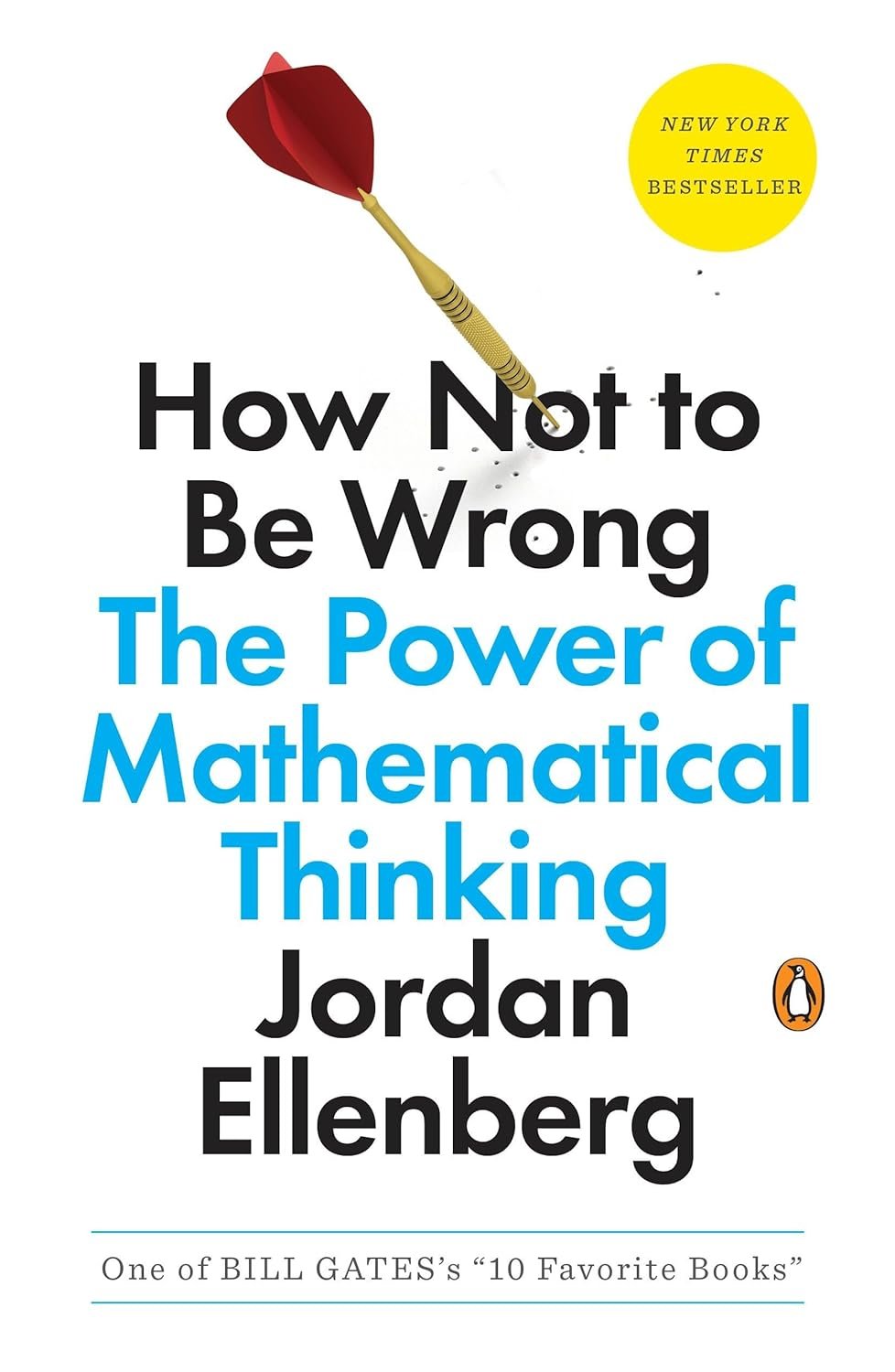 How Not to Be Wrong by Jordan Ellenberg book cover
