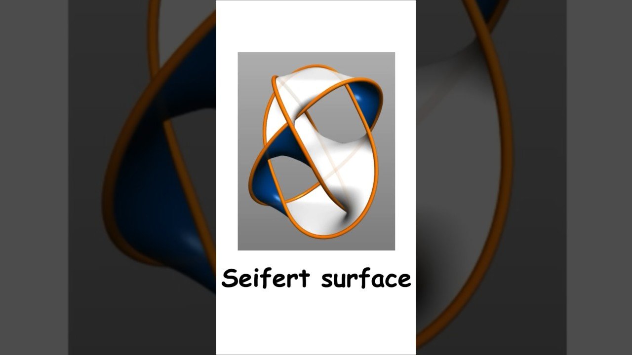 The Surface Hidden Inside Every Knot – Seifert Surfaces Explained