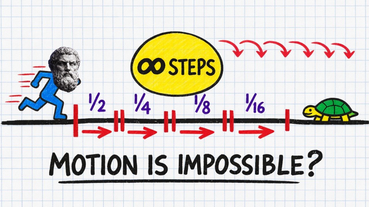 Zeno’s Dichotomy Paradox Explained – Is Motion Impossible?