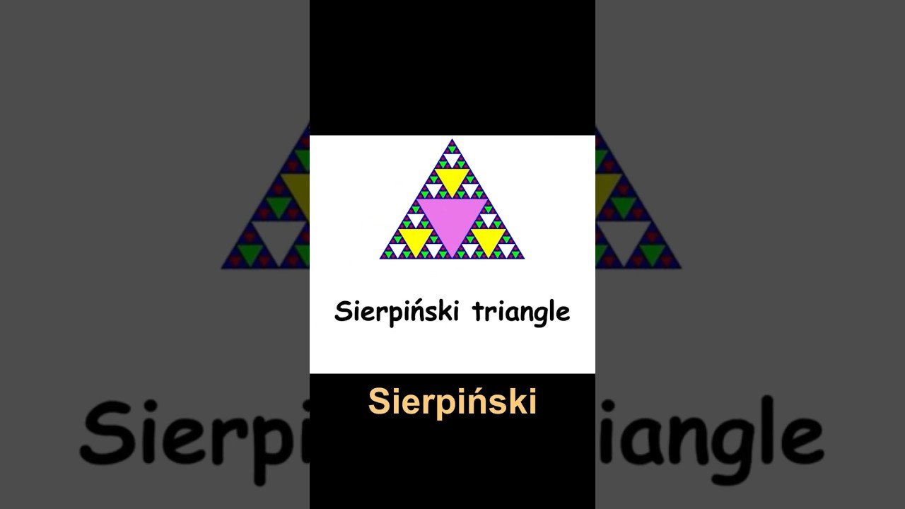 Sierpiński Triangle – Fascinating Fractal