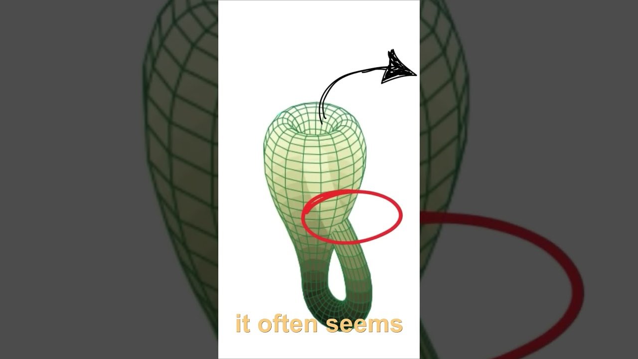 Klein Bottle – The 4D Shape With No Inside or Outside
