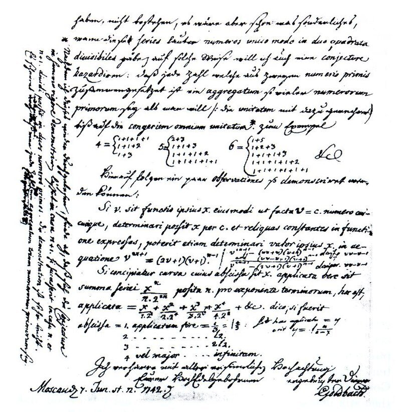 Illustration of Goldbach Conjecture