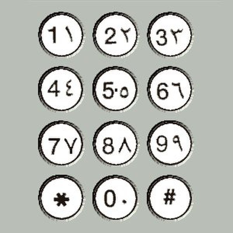 Illustration of Hindu-Arabic numerals