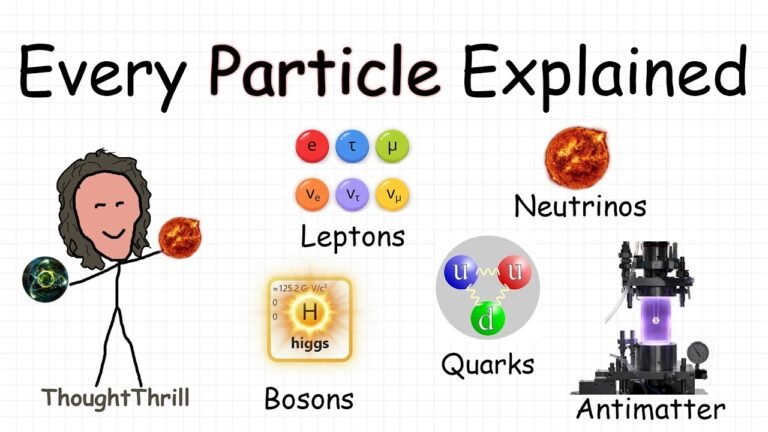 Every Particle in Physics Explained